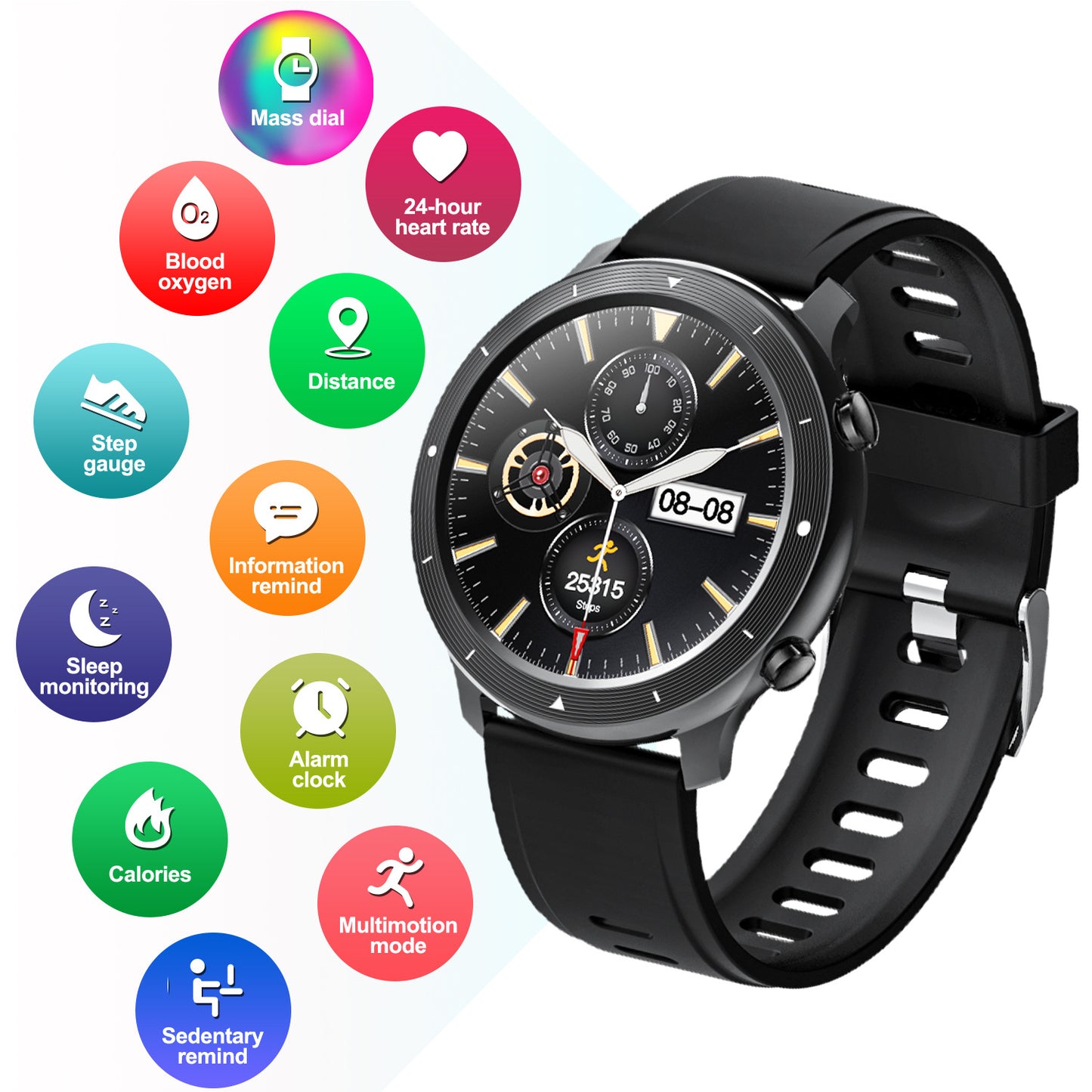 F87 touch screen smart watch