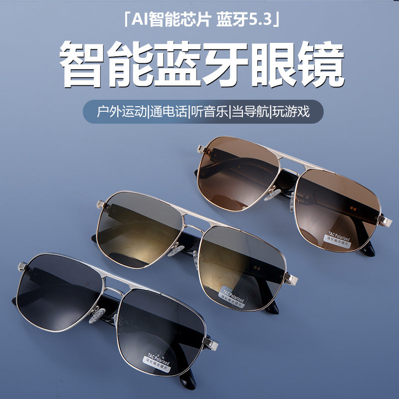 GS02 Polarized Sunglasses Bluetooth Glasses Driving Glasses