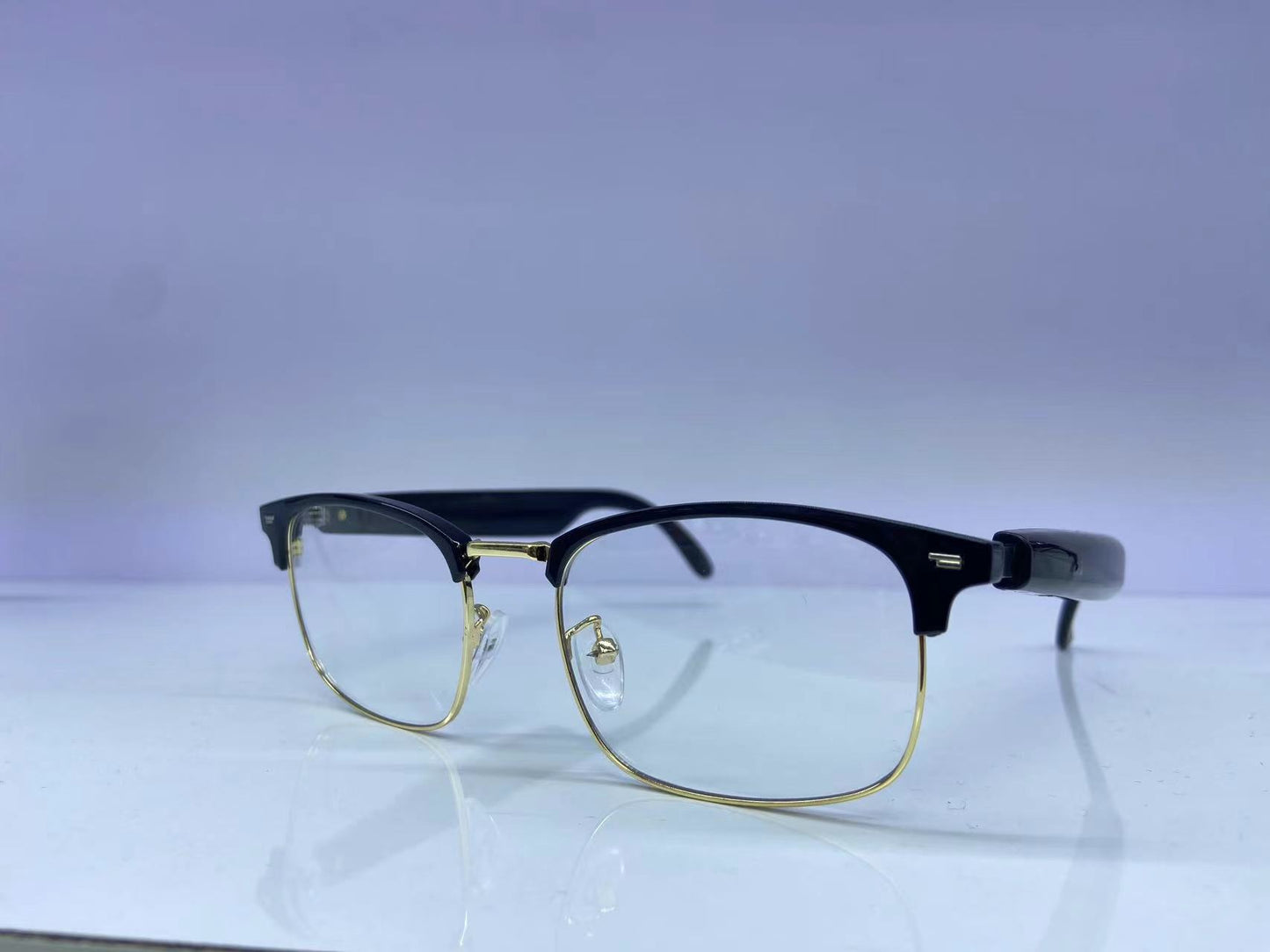 Smart Bluetooth audio glasses metal frame business commuting