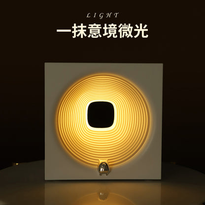 New creative Nordic night light Bluetooth speaker