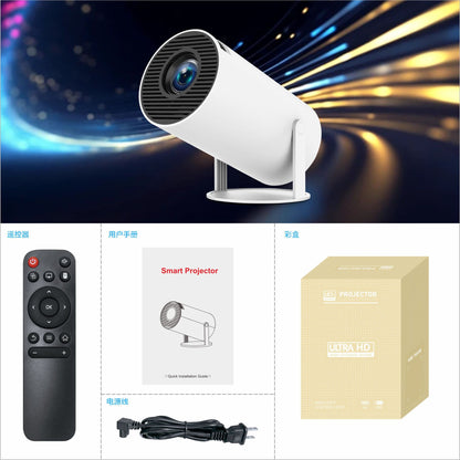 Portable smart projector 720P H713 Android 11 LCD 4K