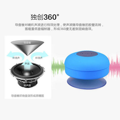 IPX4 waterproof bathroom speaker