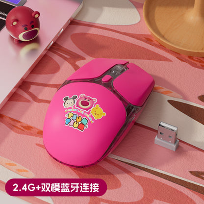 New genuine Strawberry Bear Bluetooth wireless mouse