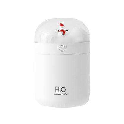 New product Snowman humidifier Colorful atmosphere light