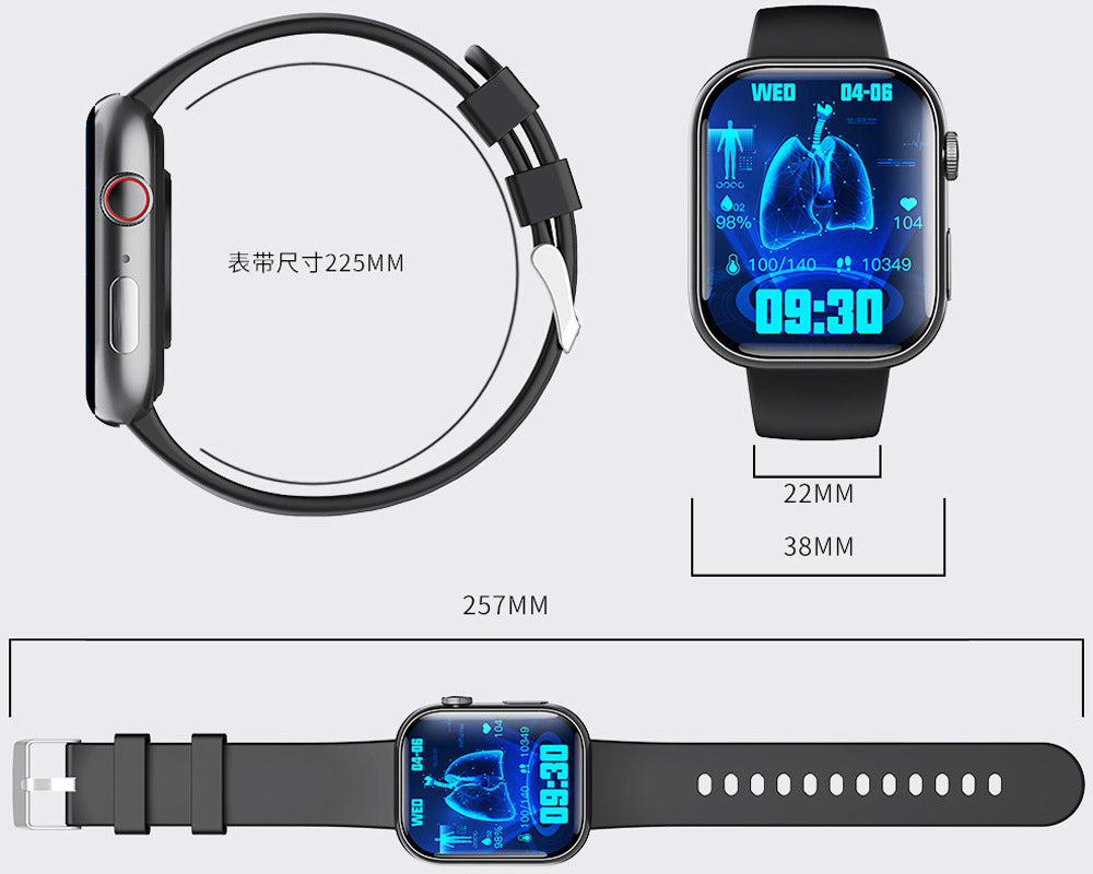 F100 Smart Watch ECG Electrocardiogram Monitoring