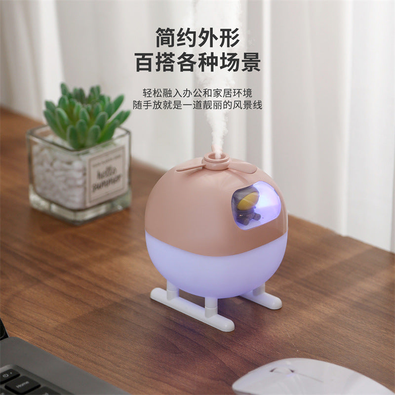 Cute Pet Desktop Helicopter Humidifier