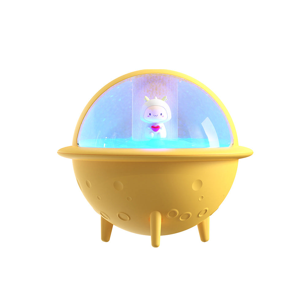 Space Ball Humidifier USB Desktop Colorful Night Light