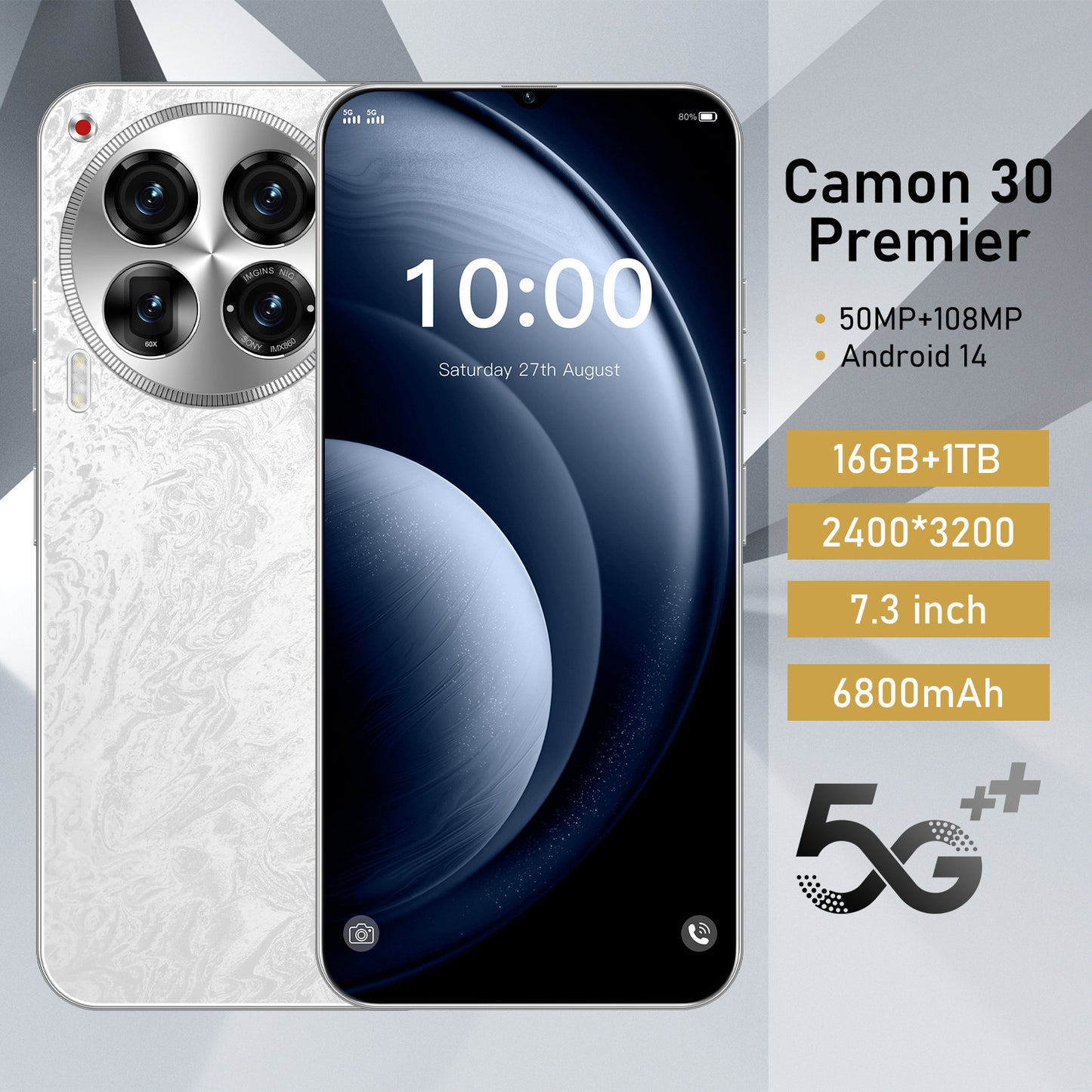 Camon30 HD large screen 16+1T genuine smart phone