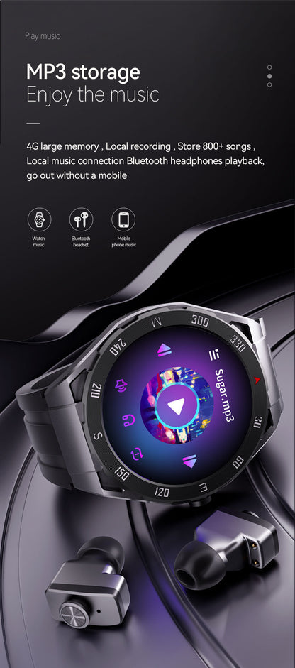 F33 smartwatch Bluetooth headset 2-in-1