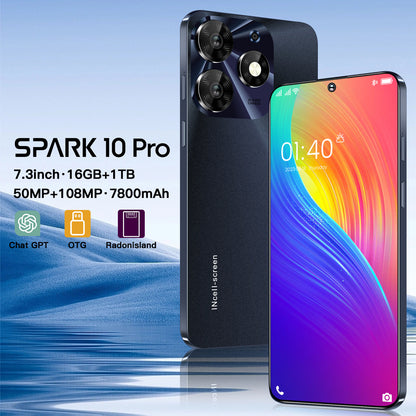 Spark10 Pro Android 4G mobile phone 16+1T