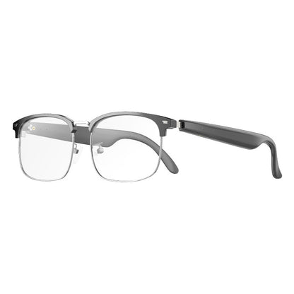 Smart Bluetooth audio glasses metal frame business commuting