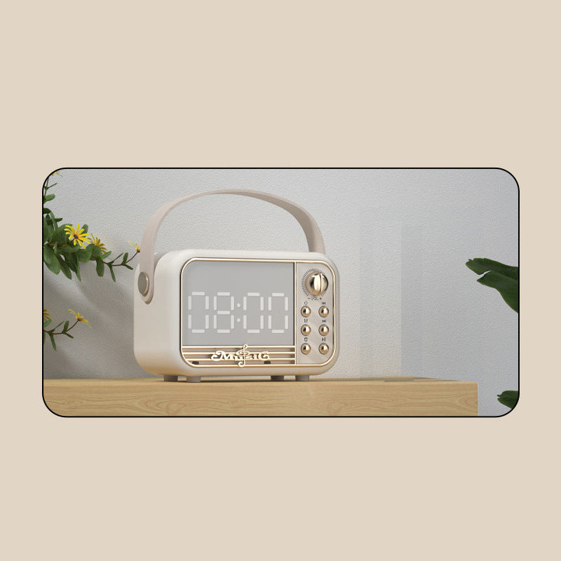 New retro clock Bluetooth speaker