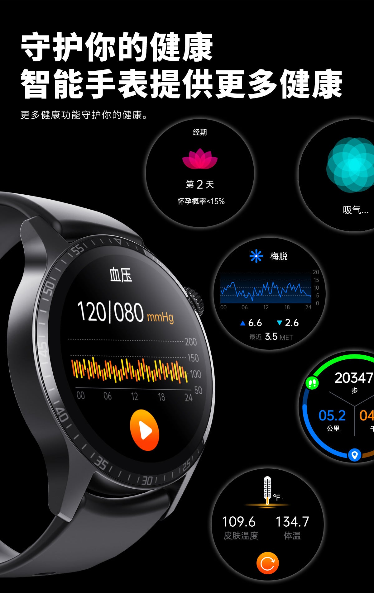 F207 smart bracelet non-invasive blood sugar