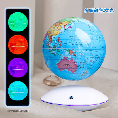 6-Inch Luminous Globe Ornament