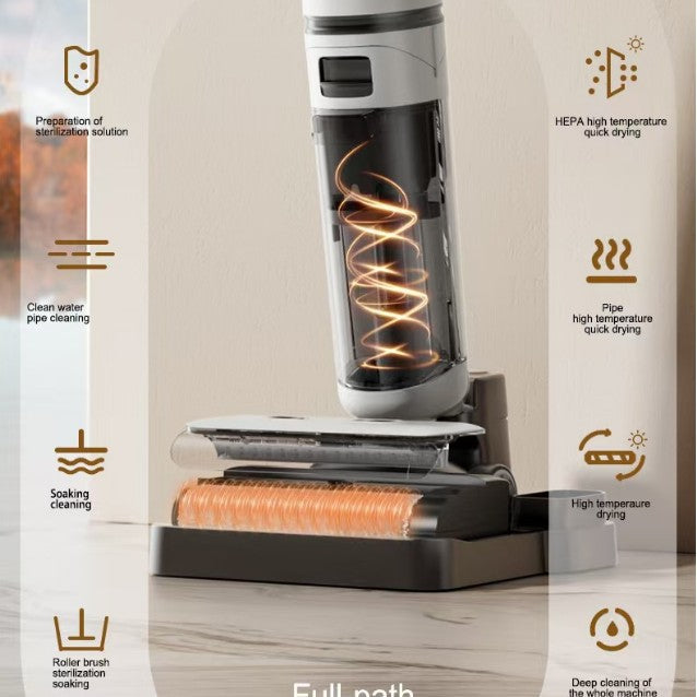 Intelligent sterilization floor scrubber household vacuum cleaner