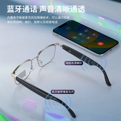 New smart glasses Bluetooth glasses blue light color changing