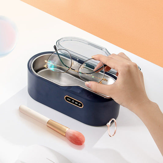 New ultrasonic cleaner, portable travel office glasses