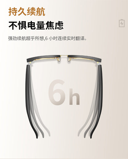 YJ005 wireless smart translation glasses