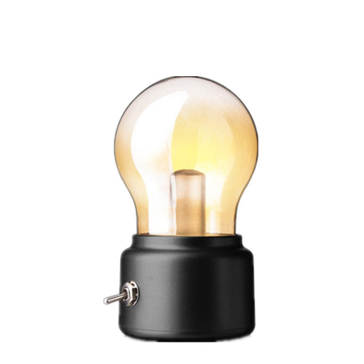 Creative retro nostalgic British light bulb