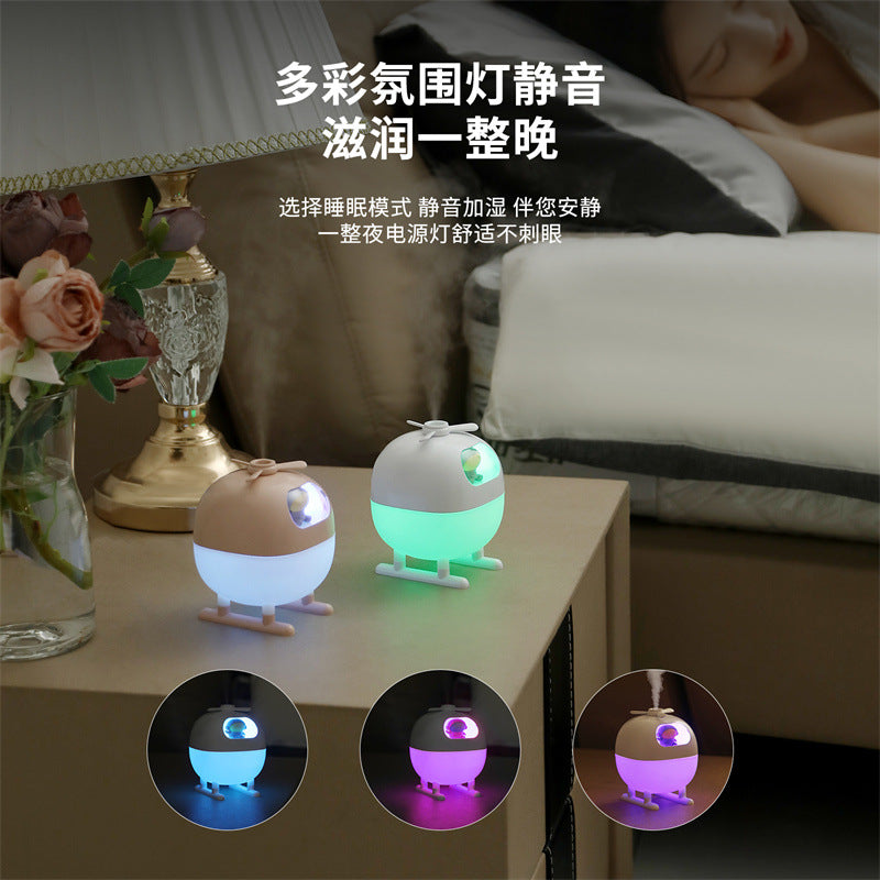 Cute Pet Desktop Helicopter Humidifier