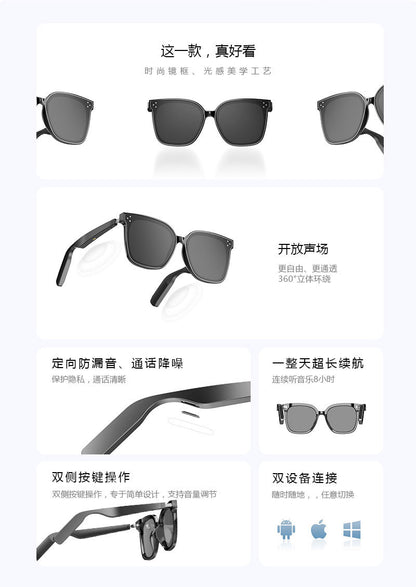 YJ008 Bluetooth glasses for listening to music