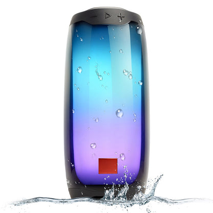 European and American style LED flame light Bluetooth speaker