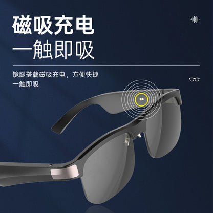 New smart Bluetooth glasses, UV protection, music and call, M9Pro audio sunglasses