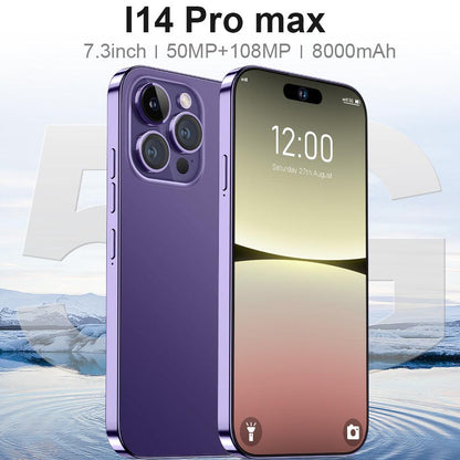 I14ProMax Smartphone 16G+1TB 7.3 inches