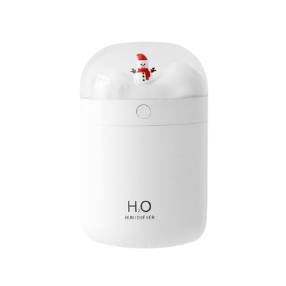 New product Snowman humidifier Colorful atmosphere light