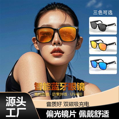 New GS08 smart glasses Bluetooth glasses listening to music