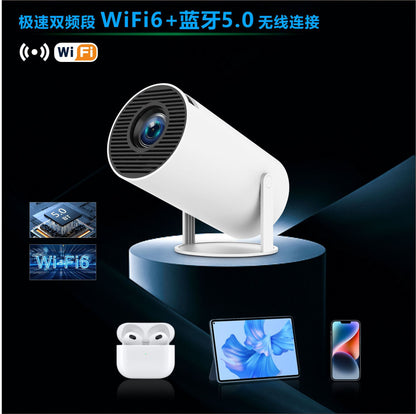 Portable smart projector 720P H713 Android 11 LCD 4K