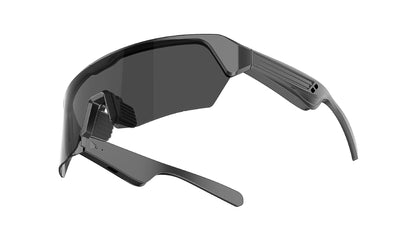 New outdoor cycling sports running glasses, listening to music