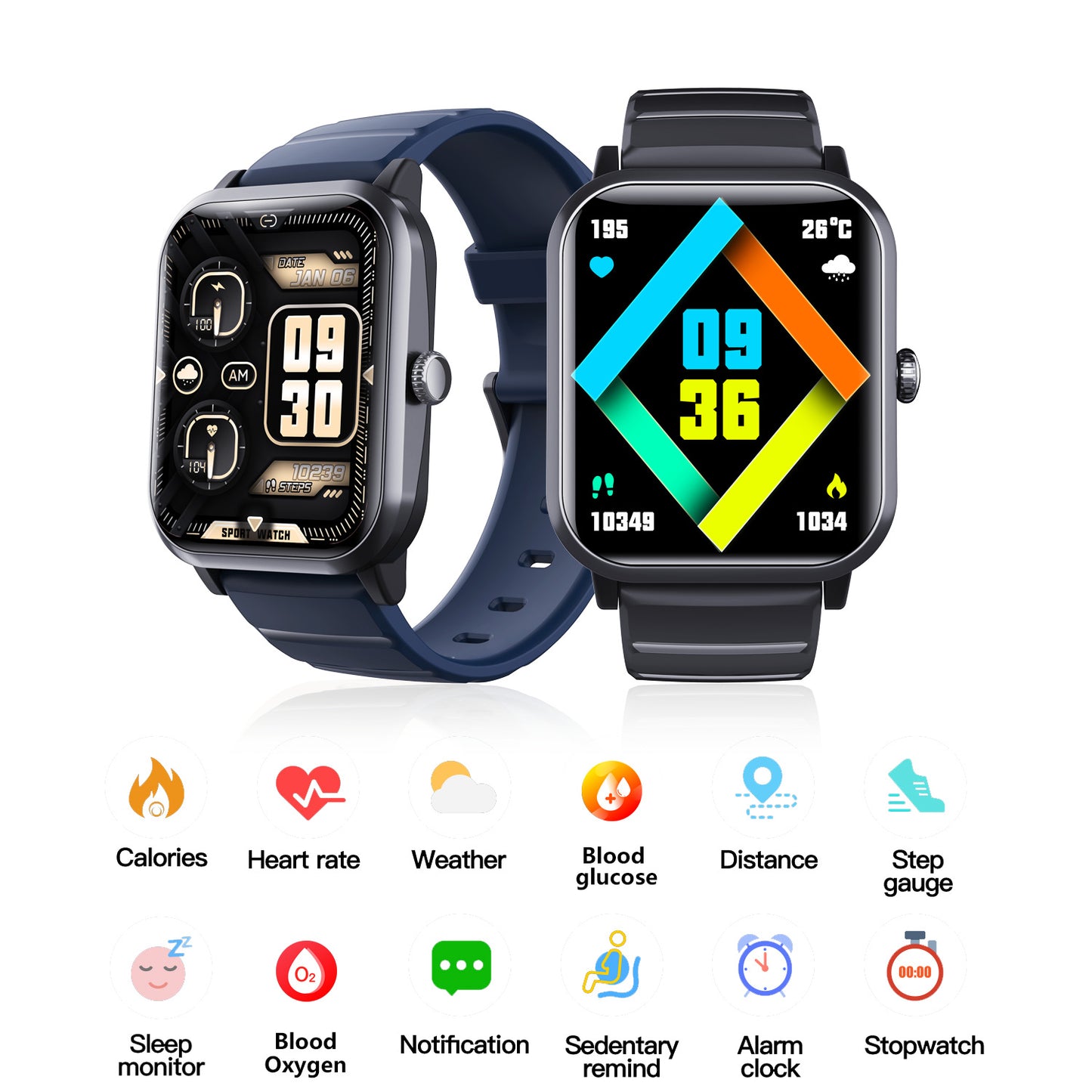 F33 smart watch heart rate