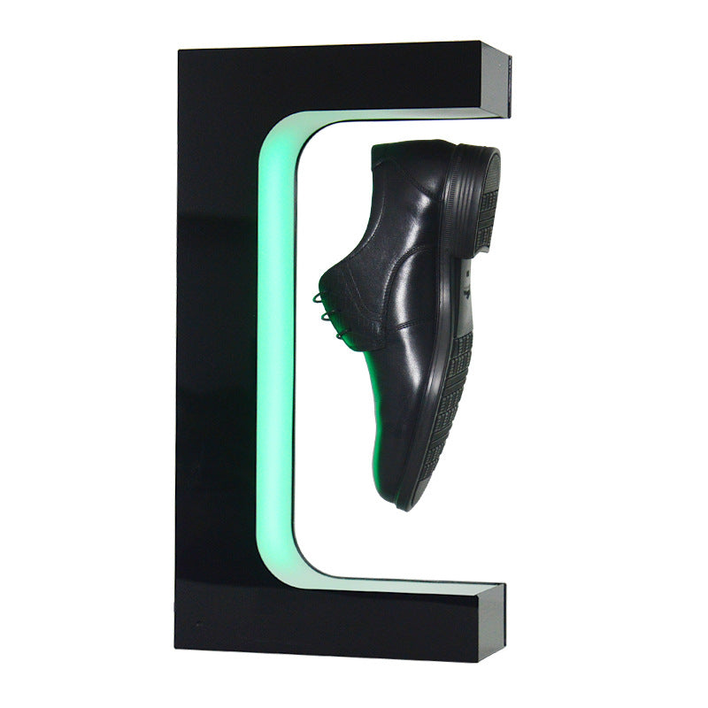 Shoe Display with Magnetic Levitation