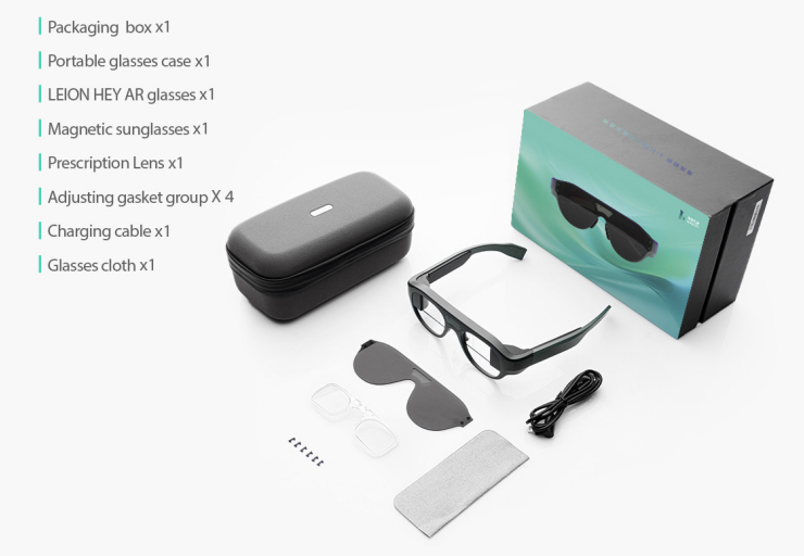 LeionHey G35 Hearing aid/translation smart glasses