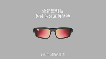 New M8 Pro smart Bluetooth glasses