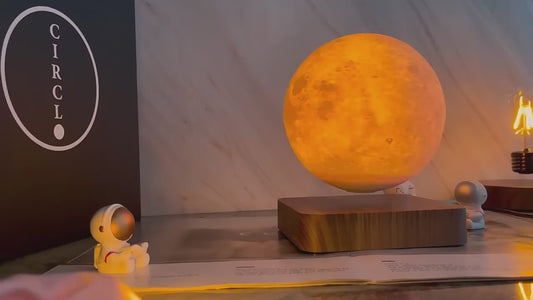 Lunar Magic: Moon Maglev Night Light